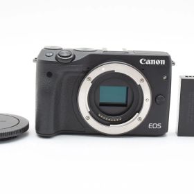 ★極上★ キヤノン Canon EOS M3 ボディ ブラック 《バッテリー付き！》★完動品★ #83P44A507075