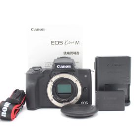 ショット数4000枚以下！■ほぼ新品■ CANON キヤノン EOS Kiss M ボディ EOSKISSMBKBODY ♯97021