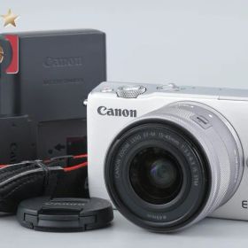 【中古】Canon キヤノン EOS M10 EF-M 15-45 IS STM レンズキット ホワイト