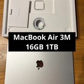 MacBook Air 15インチ M3 2024 16GB 1TB シルバー