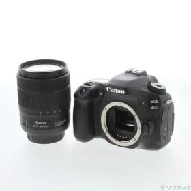 【中古】Canon(キヤノン) EOS 80D EF-S18-135 IS USM レンズキット 【276-ud】