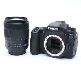 【中古】 《良品》 Canon EOS 80D EF-S18-135 IS USM レンズキット 【ファインダーユニット部品交換/各部点検済】 [ デジタルカメラ ]