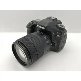 【中古】Canon EOS 80D EF-S18-135 IS USM レンズキット【新宿2】保証期間1ヶ月【ランクC】