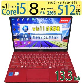 【極上 超強力PC】◆ FUJITSU LIFEBOOK UH90/E3 / 13.3型◆超高速 Core i5-1145G7 [11世代 i5] /高速起動 512GB SSD /メモリ 8GB ◆最新 Windows 11 Pro / Office