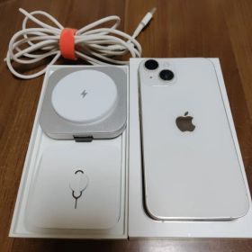 中古美品 iPhone14 128gb ホワイト SIMフリー