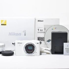 【箱付き】 Nikon ニコン 1 S2 ホワイト ミラーレス一眼カメラ