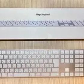 Apple Magic Keyboard テンキー付き ホワイト / A1843