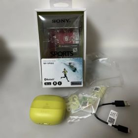 【ジャンク】SONY WF-SP900 ワイヤレスイヤホン イエロー