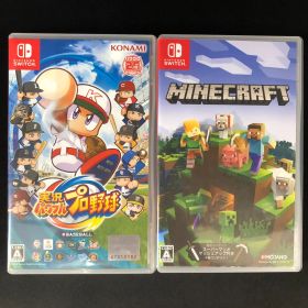 中古 Switch 実況パワフルプロ野球 マインクラフト セット