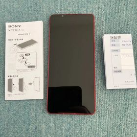 中古 美品 XPERIA 1 VI スカーレット