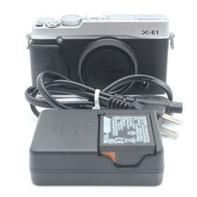 FUJIFILM X-E1 ボディ シルバー(ミラーレス一眼)