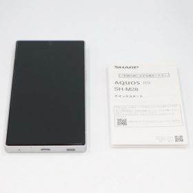 [中古] シャープ AQUOS R9 SH-M28 スマートフォン SIMフリーホワイト[非常に良い(A)]