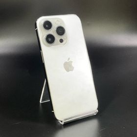 アップル(Apple)の【全額返金保証】【最速発送】Apple iPhone iPhone 14 Pro 128GB シルバー SIMフリー 美品 動作確認済(スマートフォン本体)