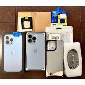 アイフォーン(iPhone)の【美品】Apple iPhone 13 Pro シエラブルー 本体(スマートフォン本体)