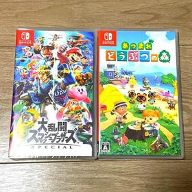 ニンテンドースイッチ(Nintendo Switch)のNintendo Switch あつまれ どうぶつの森 スマブラ(家庭用ゲームソフト)