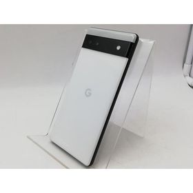 【中古】Google au 【SIMフリー】 Pixel 6a チョーク 6GB 128GB GB17L【大宮東口】保証期間１ヶ月【ランクC】