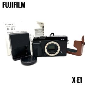 動作良好 FUJIFILM フジフィルムX-E1 ミラーレス 一眼 ブラック