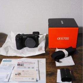 ソニー ミラーレス一眼カメラ α6700 ボディ ILCE-6700 残保証あり