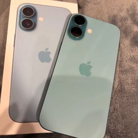 iPhone16 SIMフリー 256G ティール 純正付
