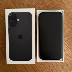 iPhone 16 256GB ブラック SIMフリー eSIM専用 本体
