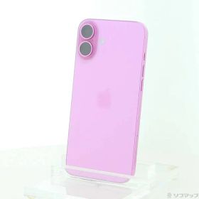ソフマップ 〔中古品〕 iPhone16 Plus 128GB ピンク MXVD3J／A SIMフリー【276】