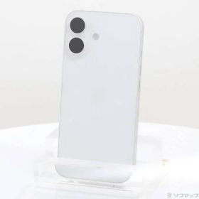 ソフマップ 〔中古品〕 iPhone16 256GB ホワイト MYDX3J／A SIMフリー【198】