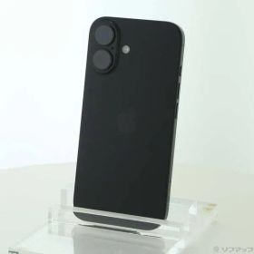 ソフマップ 〔中古品〕 iPhone16 256GB ブラック MYDW3J／A SIMフリー【349】