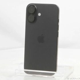 ソフマップ 〔中古品〕 iPhone16 256GB ブラック MYDW3J／A SIMフリー【269】