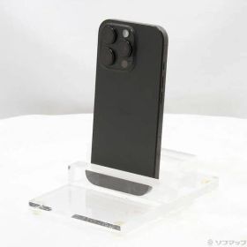 ソフマップ 〔中古品〕 iPhone16 Pro 128GB ブラックチタニウム MYMV3J／A SIMフリー【295】