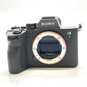 ソニー(SONY)の【全額返金保証】【最速発送】Sony デジタル一眼 α7 IV ILCE-7M4 ボディ ブラック 美品 動作確認済(ミラーレス一眼)