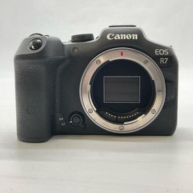 キヤノン(Canon)の【全額返金保証】【最速発送】Canon デジタル一眼 EOS R7 ボディ ブラック 美品 動作確認済(ミラーレス一眼)