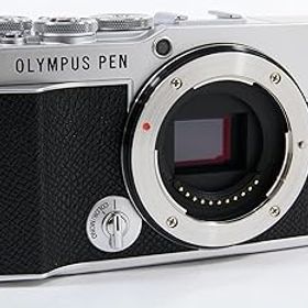 【中古】OM SYSTEM/オリンパス OLYMPUS PEN E-P7 ボディー シルバー