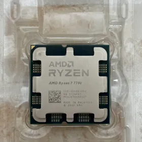 くー【新品未使用】Ryzen7 7700 動作保証 返品対応有！ AMD Ryzen 7 7700 BOX AMD Ryzen 7000 Socket AM5 / 8コア16スレッド