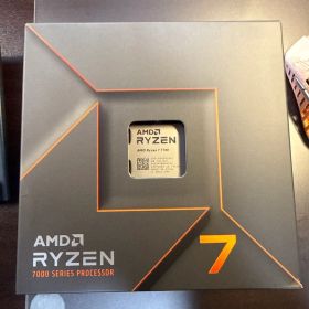 AMD RYZEN 7 7700（箱付き、ファン未使用）