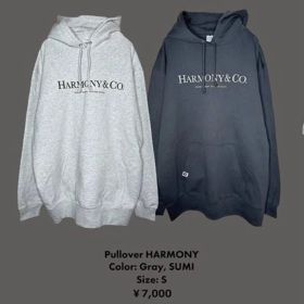 ハーモニーズ フード付きスウェットパーカー