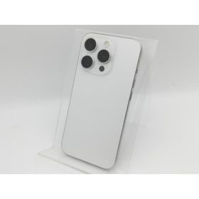 【中古】Apple 国内版 【SIMフリー】 iPhone 15 Pro 1TB ホワイトチタニウム MTUR3J/A【中野】保証期間１ヶ月【ランクB】