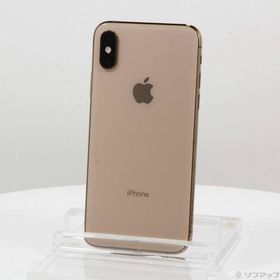 〔中古〕Apple(アップル) iPhoneXS 512GB ゴールド MTE52J／A SoftBank〔247-ud〕