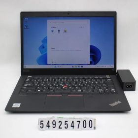 Lenovo ThinkPad X13 Gen1 Core i5 10310U 1.7GHz/16GB/512GB(SSD)/13.3W/FWXGA(1366x768)/Win11 【549254700】