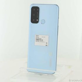 〔中古〕OPPO(オッポ) Reno5 A 128GB アイスブルー A103OP Y!mobile SIMフリー〔344-ud〕