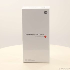 (中古)Xiaomi Xiaomi 14T Pro 256GB チタングレー MZB0HIMJP SIMフリー(198-ud)