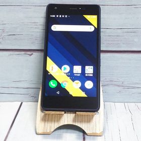 au Qua phone QZ 京セラ KYV44 インディゴ 767