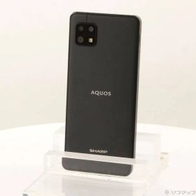 ソフマップ 〔中古品〕 AQUOS sense6s 64GB ブラック SH-RM19s 楽天 SIMフリー【196】