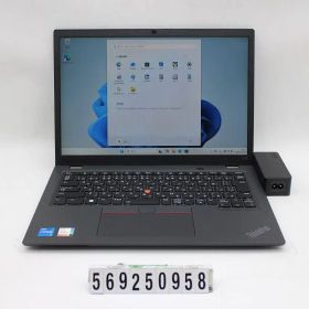 Lenovo ThinkPad L13 Gen4 Core i5 1335U 1.3GHz/16GB/512GB(SSD)/13.3W/WUXGA(1920x1200)/Win11 【569250958】