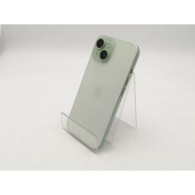【中古】Apple 国内版 【SIMフリー】 iPhone 15 128GB グリーン MTMM3J/A【ECセンター】保証期間1ヶ月【ランクA】