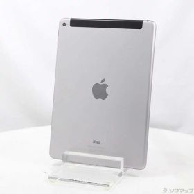 【中古】Apple(アップル) iPad Air 2 128GB スペースグレイ MGWL2J／A au 【295-ud】