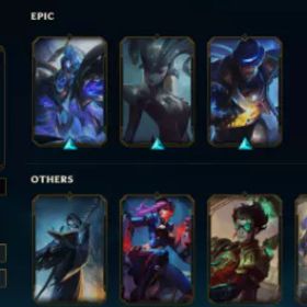 [ シーズン14 シーズン2 プラチナ 1 75 LP ] |15K+ BE |350 rp |7 スキン (カミーユ・カヴン、コズミック・マトリアーク・ベルヴェス、グリム ザ・リーパー カーサス :|