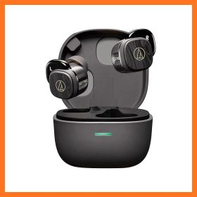 【新品】 オーディオテクニカ ATH-SQ1TW2 GY ワイヤレスイヤホン Bluetooth マキアート模様 最大20時間再生 マルチポイント対応 小型軽量 アプリ対応 ヒアスルー 低遅延モード 急速充電 Qiワイヤレス充電対応 置き忘れアラート 防水 1