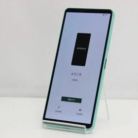 スマートフォン 本体 Xperia 10 IV SOG07 SONY au SIMフリー 残債なし 128GB グリーン