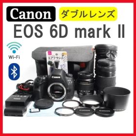 Canon EOS 6D mark II✨ダブルズームキット 一眼レフカメラ