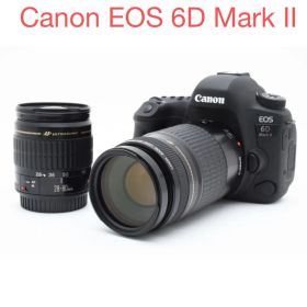 Canon EOS 6D Mark II 標準&望遠ダブルレンズセット